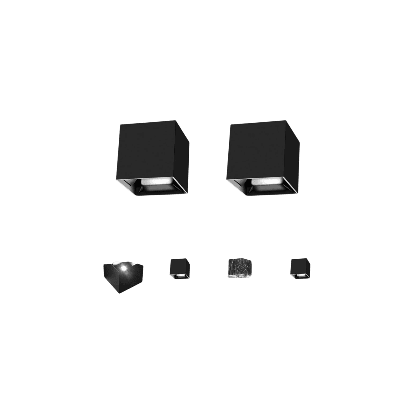 LED Arandela Quadrada