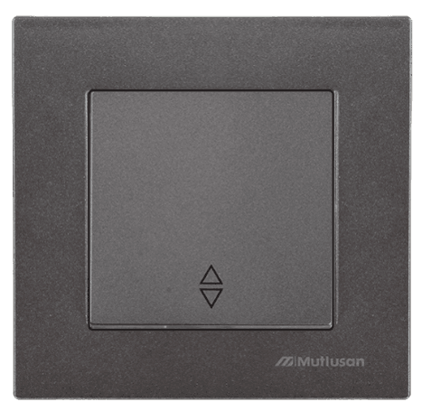 Comutador de Escada Simples Rita Smoke