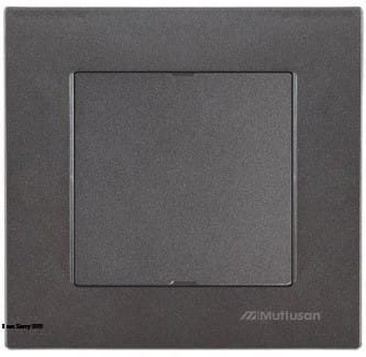 Interruptor Simples Rita Smoke