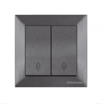 Comutador de Escada Duplo Rita Smoke